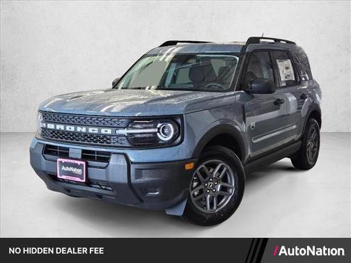 Azure Gray Metallic Tri-Coat 2026 Ford Bronco Sport Big Bend