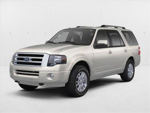 White Platinum Metallic Tri-Coat 2012 Ford Expedition XLT