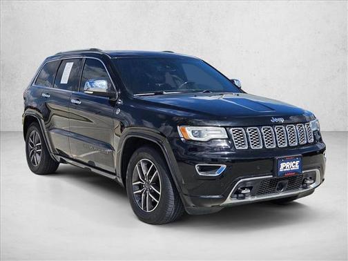 Diamond Black Crystal Pearlcoat 2020 Jeep Grand Cherokee Overland