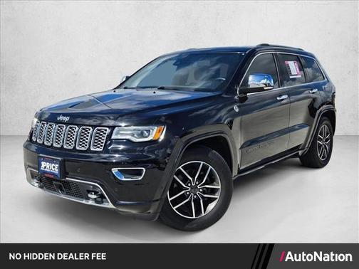 Diamond Black Crystal Pearlcoat 2020 Jeep Grand Cherokee Overland