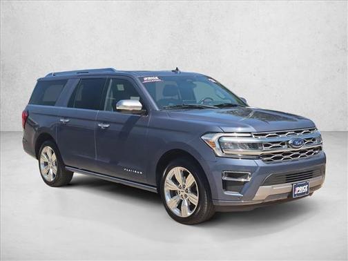 Infinite Blue Metallic Tinted Clearcoat 2022 Ford Expedition Max Platinum