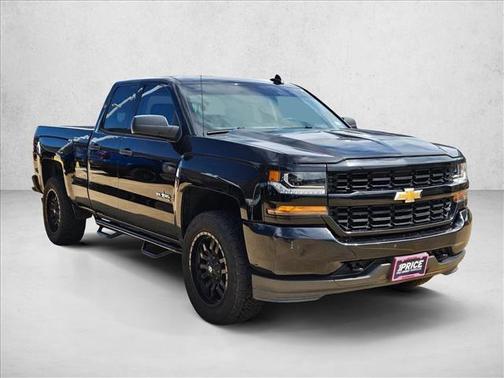 Black 2018 Chevrolet Silverado 1500 Custom