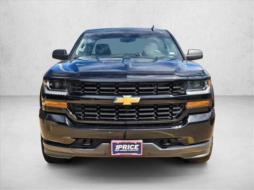 Black 2018 Chevrolet Silverado 1500 Custom
