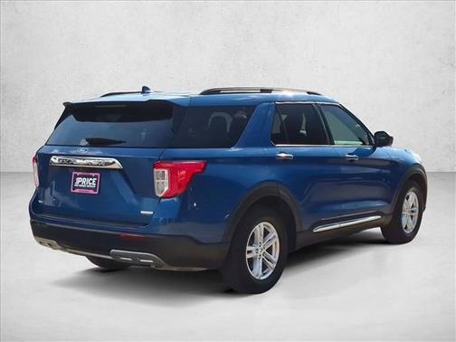 Atlas Blue Metallic 2020 Ford Explorer XLT