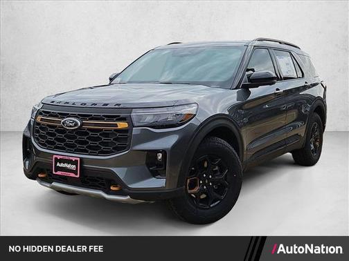 Carbonized Gray Metallic 2026 Ford Explorer Tremor