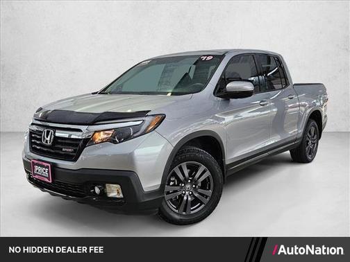 Lunar Silver Metallic 2019 Honda Ridgeline Sport