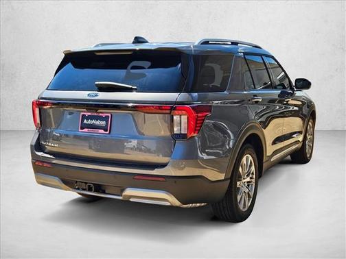 Carbonized Gray Metallic 2026 Ford Explorer Platinum