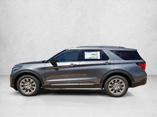 Carbonized Gray Metallic 2026 Ford Explorer Platinum