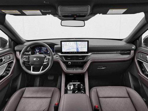 Carbonized Gray Metallic 2026 Ford Explorer Platinum