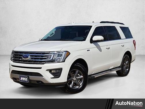 Star White Metallic Tri-Coat 2021 Ford Expedition XLT