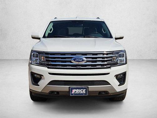 Star White Metallic Tri-Coat 2021 Ford Expedition XLT