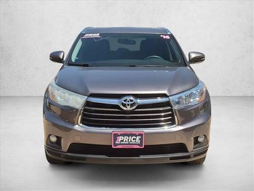 Predawn Gray Mica 2016 Toyota Highlander XLE