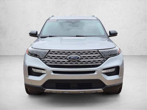 Iconic Silver Metallic 2021 Ford Explorer Limited