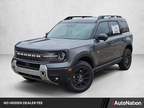 Carbonized Gray Metallic 2026 Ford Bronco Sport Badlands