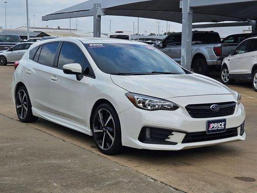 Crystal White Pearl 2022 Subaru Impreza Sport
