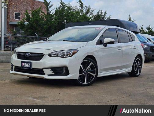 Crystal White Pearl 2022 Subaru Impreza Sport