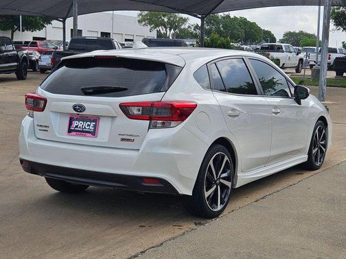 Crystal White Pearl 2022 Subaru Impreza Sport