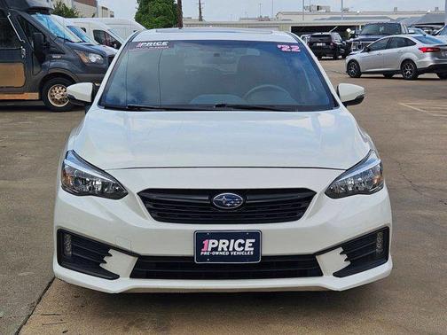 Crystal White Pearl 2022 Subaru Impreza Sport
