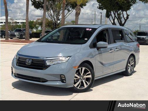 Obsidian Blue Pearl 2023 Honda Odyssey Touring