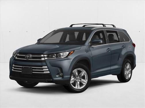 Shoreline Blue Pearl 2017 Toyota Highlander Limited Platinum