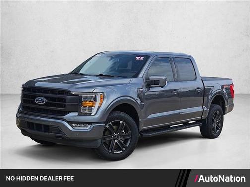 Carbonized Gray Metallic 2022 Ford F-150 Lariat
