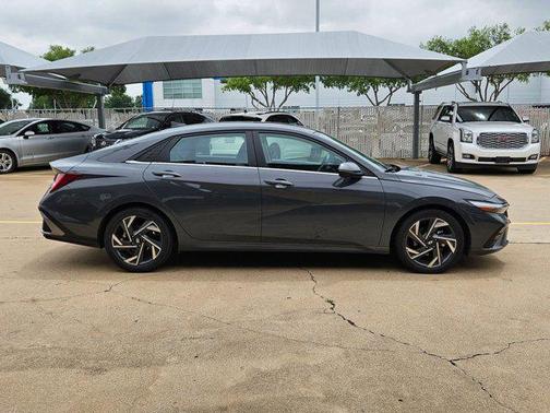 Ecotronic Gray 2024 Hyundai ELANTRA Limited