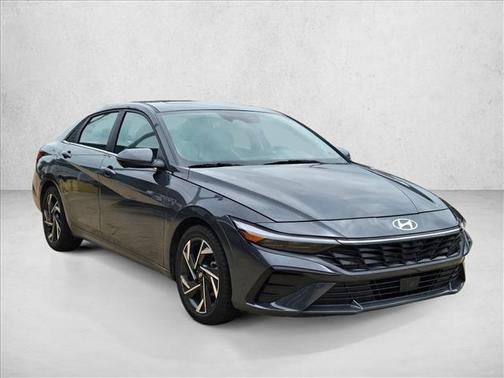 Ecotronic Gray 2024 Hyundai ELANTRA Limited