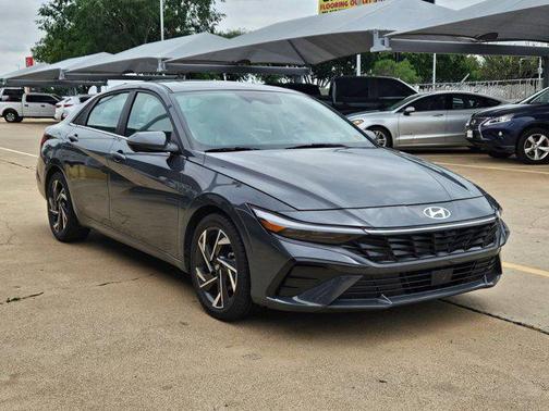 Ecotronic Gray 2024 Hyundai ELANTRA Limited