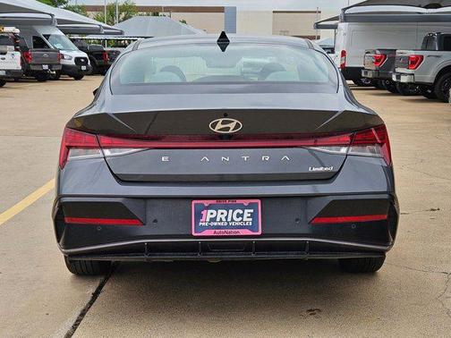 Ecotronic Gray 2024 Hyundai ELANTRA Limited