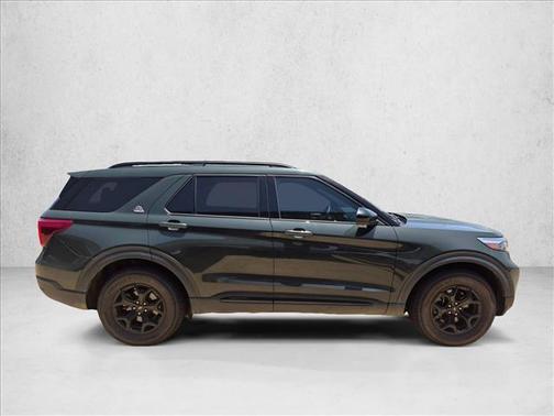 Forged Green Metallic 2023 Ford Explorer Timberline