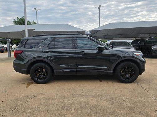 Forged Green Metallic 2023 Ford Explorer Timberline