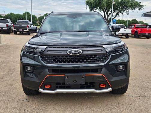 Forged Green Metallic 2023 Ford Explorer Timberline