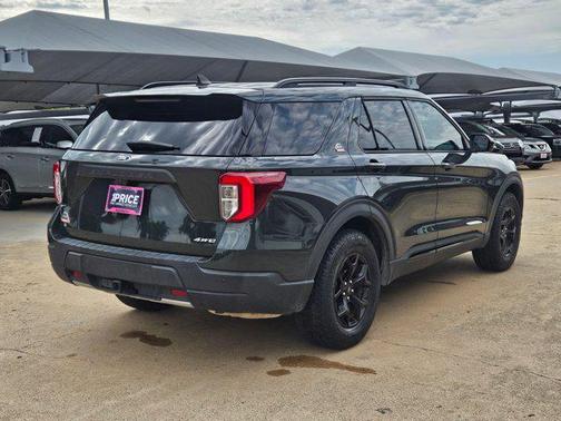 Forged Green Metallic 2023 Ford Explorer Timberline