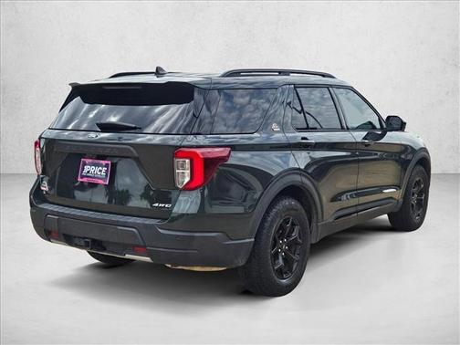Forged Green Metallic 2023 Ford Explorer Timberline