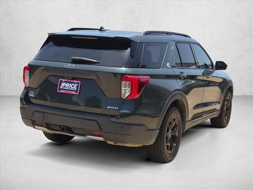 Forged Green Metallic 2023 Ford Explorer Timberline