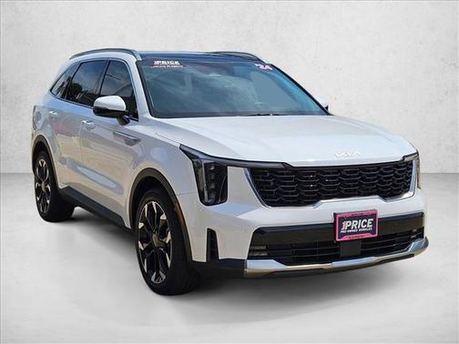 Glacial White Pearl 2024 Kia Sorento EX