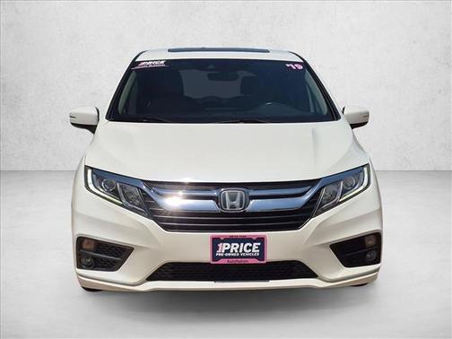 White Diamond Pear 2019 Honda Odyssey EX-L