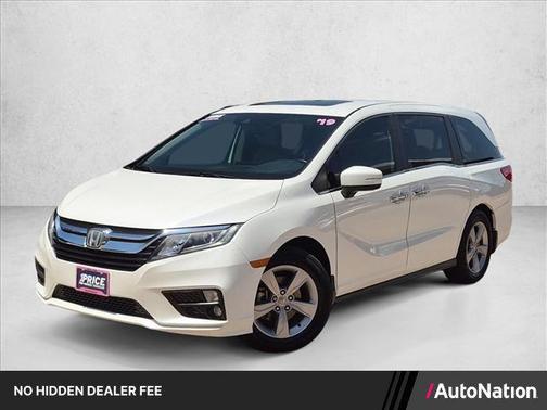 White Diamond Pear 2019 Honda Odyssey EX-L