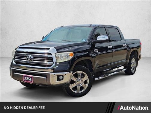Midnight Black Metallic 2017 Toyota Tundra 1794 Edition