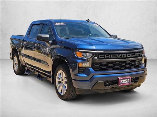 Northsky Blue Metallic 2022 Chevrolet Silverado 1500 Custom