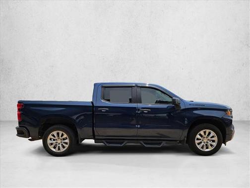 Northsky Blue Metallic 2022 Chevrolet Silverado 1500 Custom