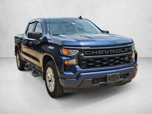 Northsky Blue Metallic 2022 Chevrolet Silverado 1500 Custom