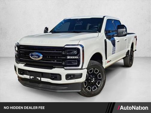 Star White Metallic Tri-Coat 2026 Ford F-250 Platinum