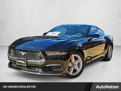 Shadow Black 2026 Ford Mustang EcoBoost