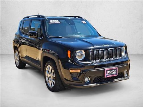 Black Clearcoat 2021 Jeep Renegade Latitude
