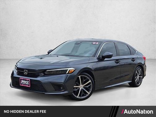 Meteorite Gray Metallic 2023 Honda Civic Touring
