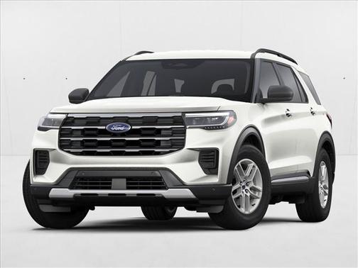 Star White Metallic Tri-Coat 2025 Ford Explorer Active