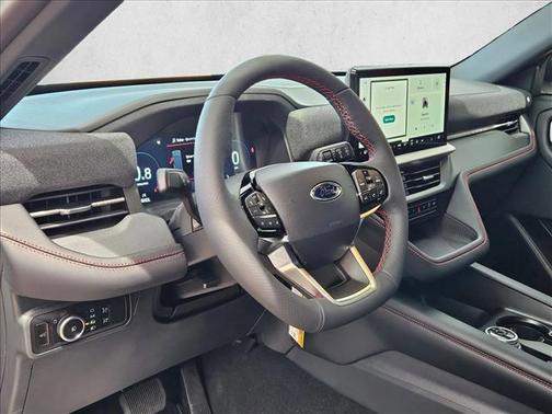 Star White Metallic Tri-Coat 2026 Ford Explorer ST-Line