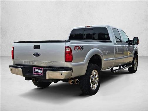 Ingot Silver Metallic 2012 Ford F-350 Lariat