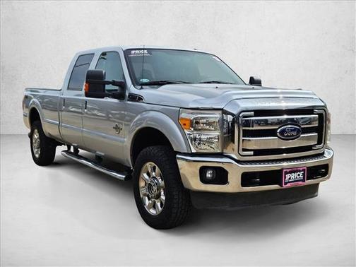 Ingot Silver Metallic 2012 Ford F-350 Lariat